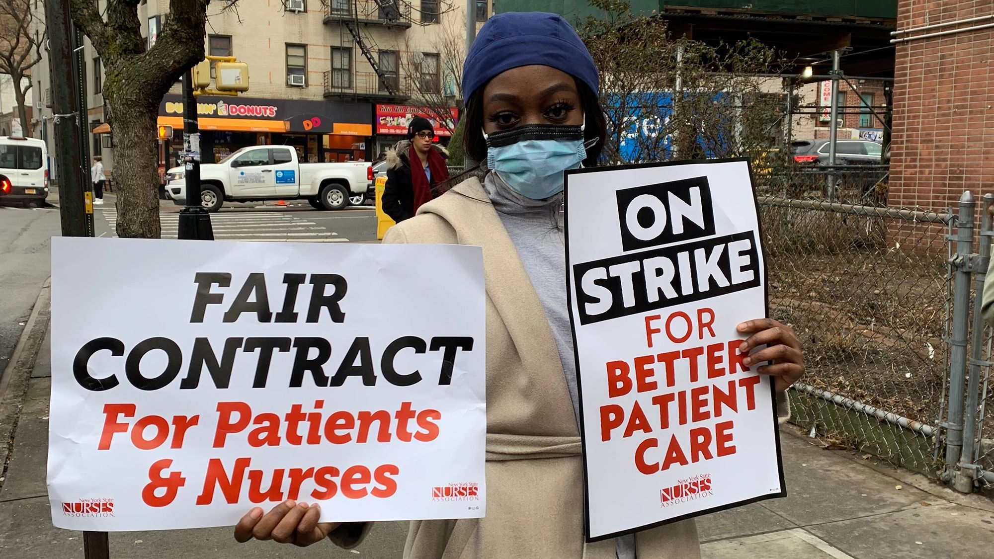 Nouvelle vague de grèves aux U.S.A. dans le secteur des soins
