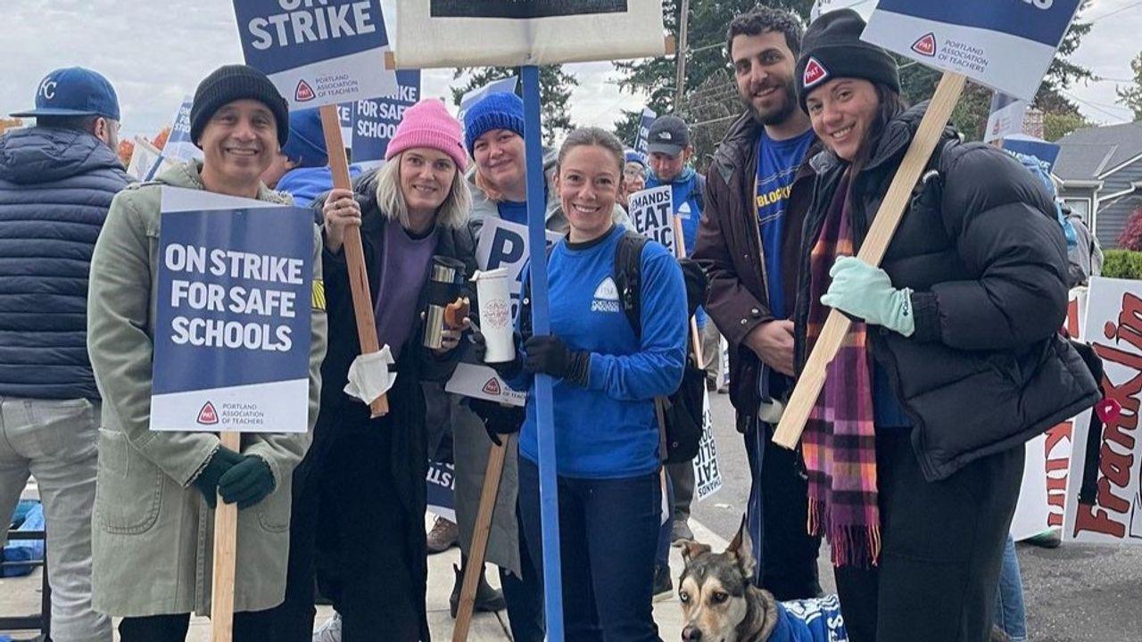 3e semaine de grève pour plus de 3700 travailleurs de l’éducation à Portland (USA)