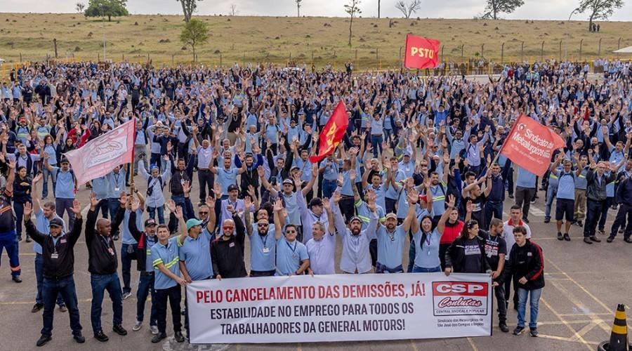 Soutenir avec votre organisation la grève à GM au Brésil