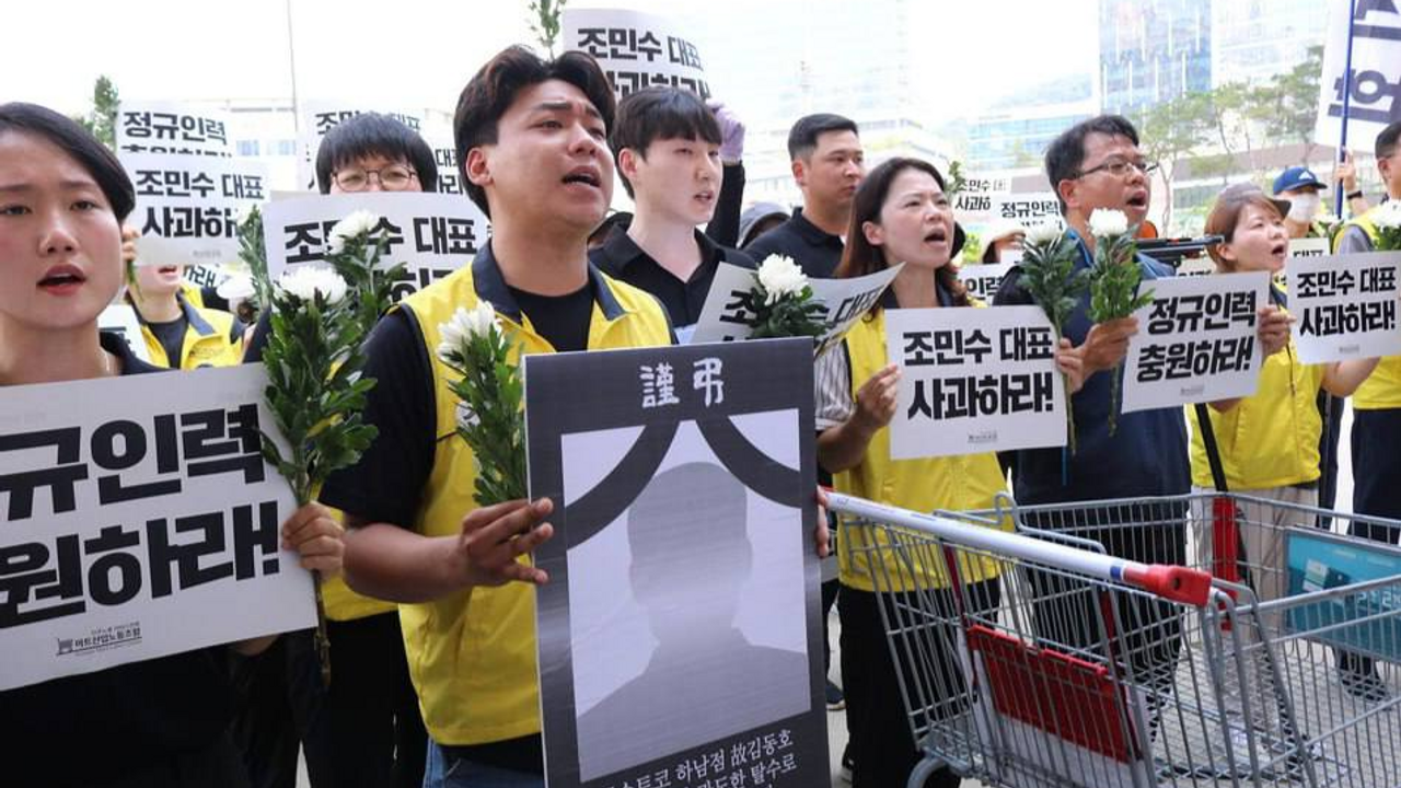 Les travailleurs de Costco en Corée du Sud se mettent à nouveau en grève